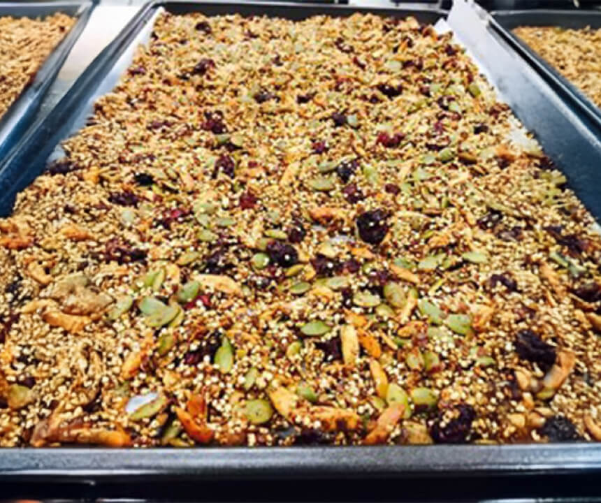 Quinoa Pumpkin Seed Granola