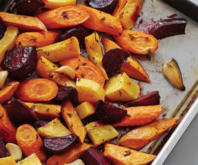 Honey Roasted Root Vegetables