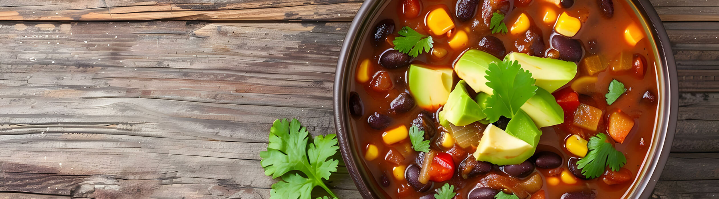 Zesty Mexican style Soup