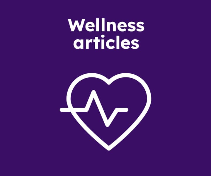 Wellness articles tile